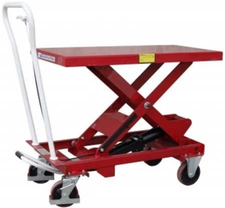 LIFERAIDA Wózek platformowy nożycowy (udźwig: 500 kg, wymiary platformy: 1010x520 mm, wysokość podnoszenia min/max: 435-1000 mm) 0301622